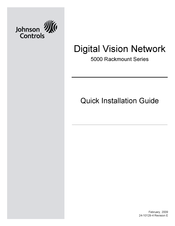 Johnson Controls Rackmount 5000 Series Quick Installation Manual