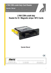 Alberici LYNX CBN cctalk Italy Operator's Manual