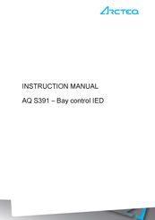 Arcteq AQ S391 Instruction Manual