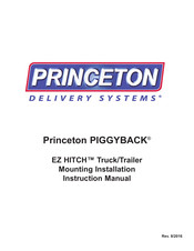 Princeton PIGGYBACK EZ HITCH Installation Instructions Manual