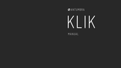 ANTUMBRA KLIK Manual