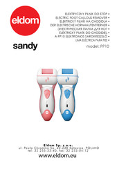 Eldom sandy Operating	 Instruction