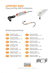 Schluter Systems LIPROTEC-EASY Operating Instructions Manual