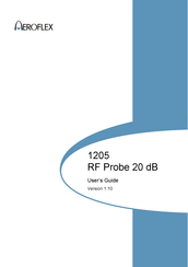 Aeroflex 1205 User Manual