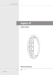Hoiax KRCA 63001 Instruction Manual