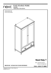 Next 642690 Assembly Instructions Manual