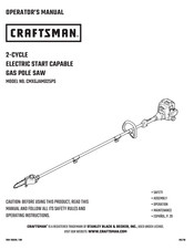 Craftsman CMXGJAMD25PS Operator's Manual