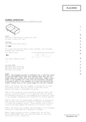 De La Espada MATTHEW HILTON 391 HEPBURN MODULAR SOFA Assembly Instructions Manual