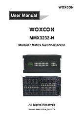 Woxcon MMX3232-N User Manual