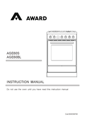 Award AGE60S Instruction Manual