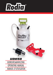Rodia UDK68 Operating Manual
