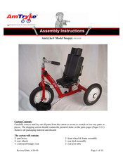 AmTryke Snappy 50-0150 Assembly Instructions Manual