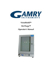 Gamry VistaShield Stir/Purge Operator's Manual