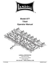 Landoll Tilloll 877 Operator's Manual