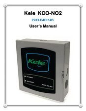 Kele KCO-NO2 Preliminary User's Manual