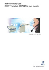KaVo SMARTair plus Instructions For Use Manual
