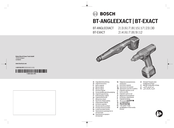 Bosch BT-ANGLEEXACT 15 Original Instructions Manual