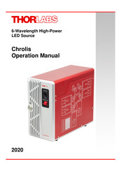 THORLABS CHROLIS-C2 Operation Manual