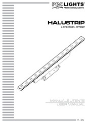Music & Lights PROLIGHTS HALUSTRIP User Manual
