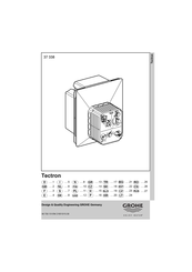 Grohe 37 338 Manual