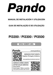 Pando PI3500 Instructions Of Use