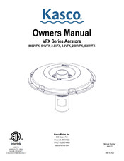 Kasco 5.3HVFX Owner's Manual