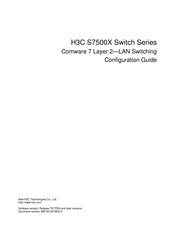 H3C S7500X Series Configuration Manual