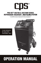 CPS AR2700ME Operation Manual