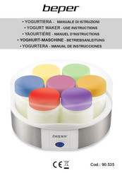 Beper 90.535 Use Instructions