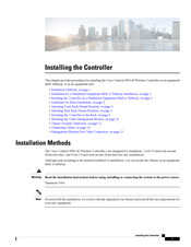 Cisco Catalyst 9800-40 Installing