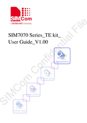 Sunsea AIoT SIMCom SIM7070 TE Series User Manual