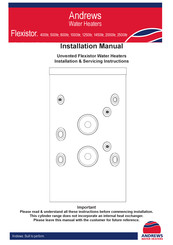andrews Flexistor 2000 Installation Manual