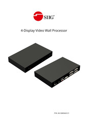 SIIG AV-GM0A43-S1 User Manual
