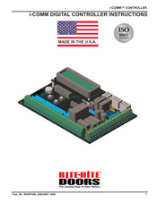 RITE-HITE i-COMM Instructions Manual