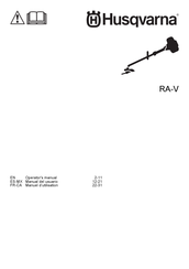Husqvarna RA-V Operator's Manual
