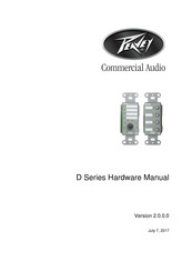 Peavey D Series Hardware Manual