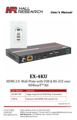 Hall Research Technologies EX-4KU User Manual