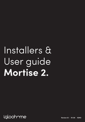 Igloohome Mortise 2 Installer/User Manual