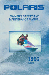 Polaris SLT780 1996 Owner's Safety And Maintenance Manual