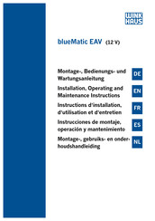 Winkhaus blueMatic EAV Technical Description, Installation, Operating And Maintenance Instructions