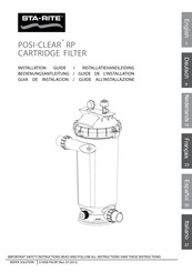 Pentair Pool Products Posi-Clear PXC-RP150 Installation Manual