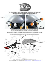 R&G LP0201BK Fitting Instructions Manual