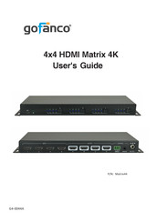 gofanco Matrix44 User Manual