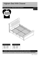 Heart of House Higham 248/9320 Assembly Lnstructions