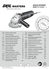 SKIL MASTERS 9408 Original Instructions Manual