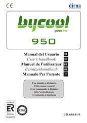 Dirna Bycool 950 User Handbook Manual