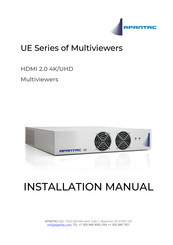 Apantac UE-4-K Installation Manual