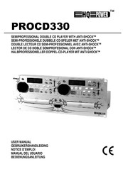 HQ Power PROCD330 User Manual