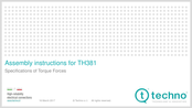 Techno TH381 Assembly Instructions Manual