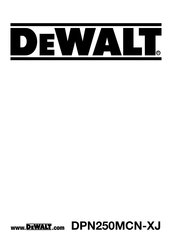 DeWalt DPN250MCN-XJ Original Instructions Manual